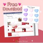 Free Download Sticker heart