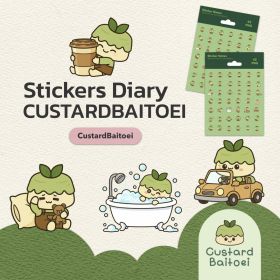 Stickers Dairy CustardBaitoei