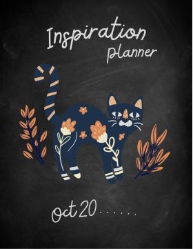 Undated Inspiration planner a digital planner series for Goodnotes