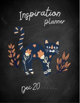 Undated Inspiration planner a digital planner series for Goodnotes