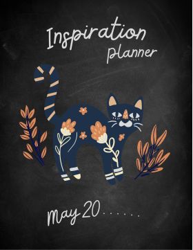 Undated Inspiration planner a digital planner series for Goodnotes