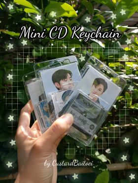 Mini CD Keychain